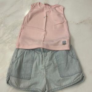 Confetti Girls Pink Tank Size 4